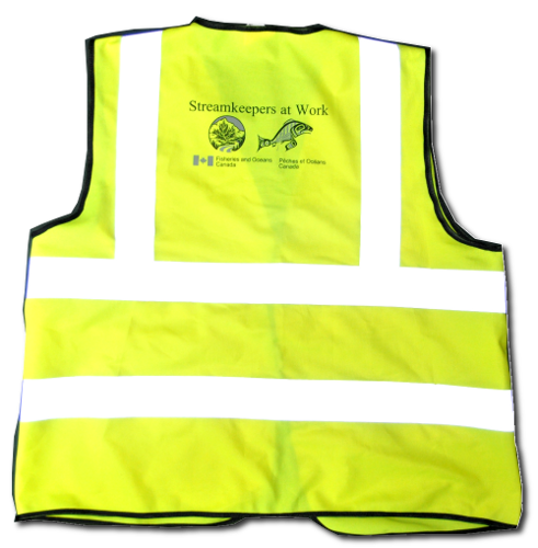 Streamkeepers at Work vest