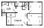 Cabin 8 Floor Plan